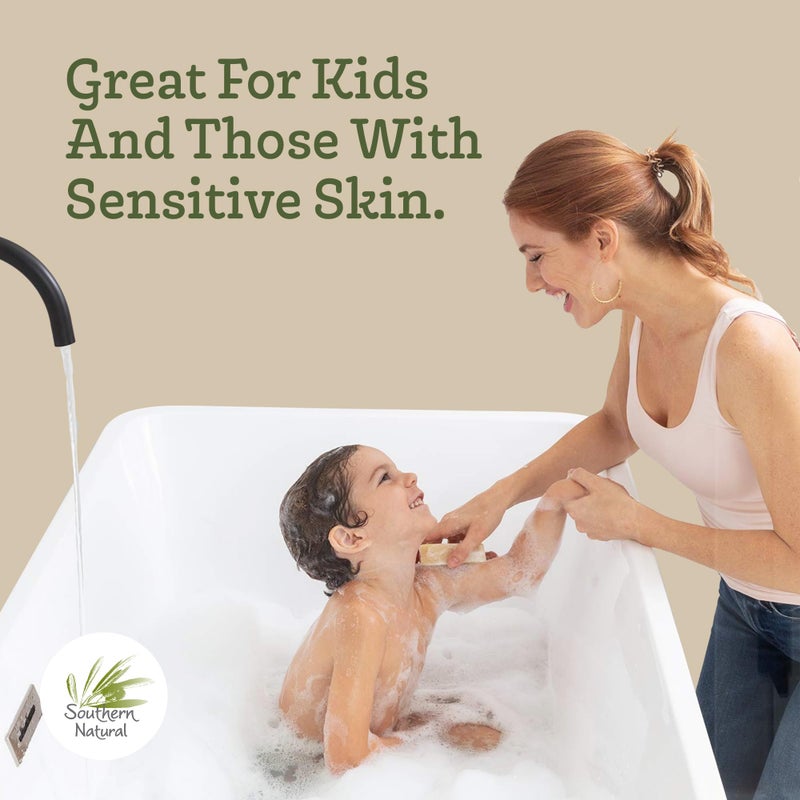 Southern Natural Rosemary Mint Goat Milk Soap Bar â€“ Soothing Goat Milk Soap for Sensitive Skin and Dry Skin Relief â€“ Natural Handmade for Men, Women, Kids & Baby, 4 oz (1 Bar) - Image 3